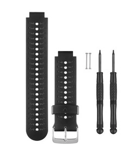 REPLACEMENT BAND BLACK-GRAY FR235 garmin-skordilis