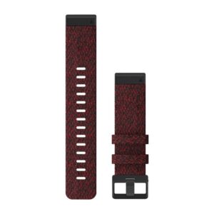 HEATHERED RED NYLON