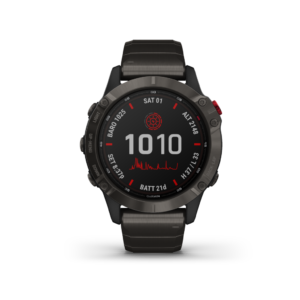ρολόι Garmin αθλητικό - Carbon Gray DLC with DLC Titanium Band