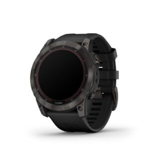 Garmin fenix 7X Sapphire Solar Titanium Carbon Gray DLC with Black - Image 12