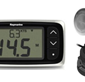 E70145 Raymarine i40 Bidata Display with P371 and P7D Through Hull Transducers