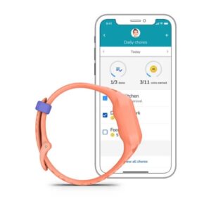 Garmin vívofit jr. 3 – Peach Leopard - Image 5