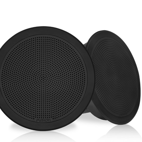 Fusion-FM-65RB Flush Mount Speaker 6.5-Round Black-garmin