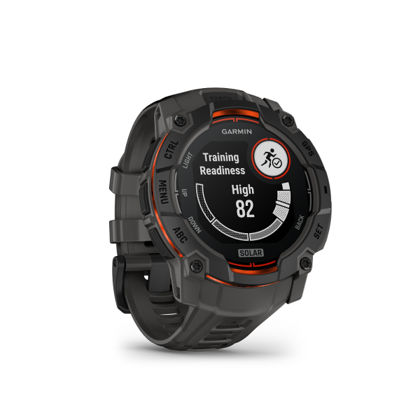 Instinct® 3 Solar 50mm Black with Charcoal