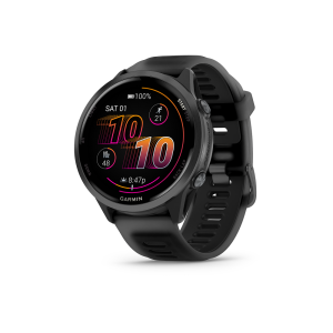 Forerunner® 570 47mm Slate Gray Aluminum with Translucent Black and Black