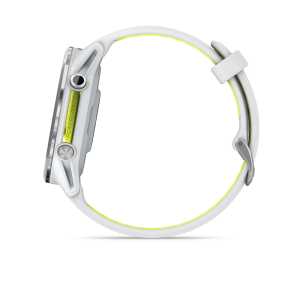 Forerunner® 970 Titanium with Whitestone and Translucent Amp Yellow