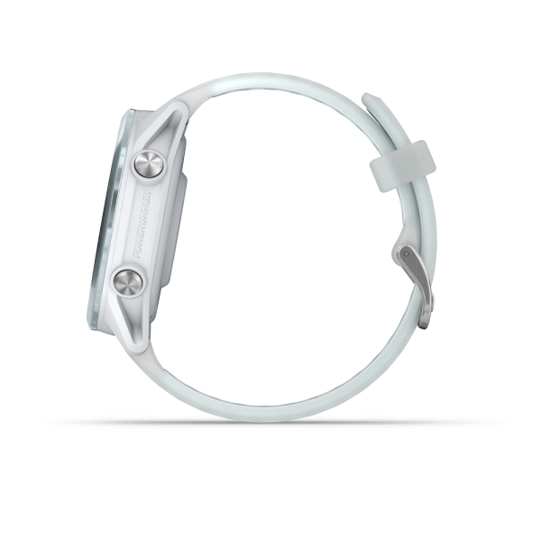 Forerunner® 570 42mm Cloud Blue Aluminum with Translucent Whitestone and Cloud Blue