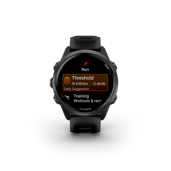 Forerunner® 570 42mm Slate Gray Aluminum with Translucent Black and Black