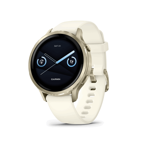 Venu® 4 41mm Lunar Gold with Bone