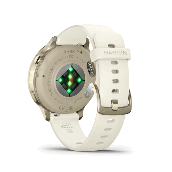 Venu® 4 41mm Lunar Gold with Bone