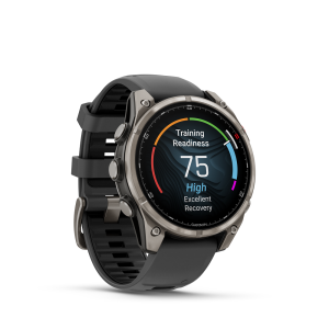 fēnix® 8 Pro 47mm AMOLED Sapphire Titanium with Graphite and Black