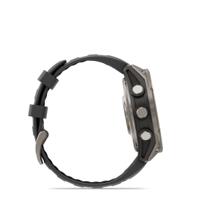 fēnix® 8 Pro 47mm AMOLED Sapphire Titanium with Graphite and Black
