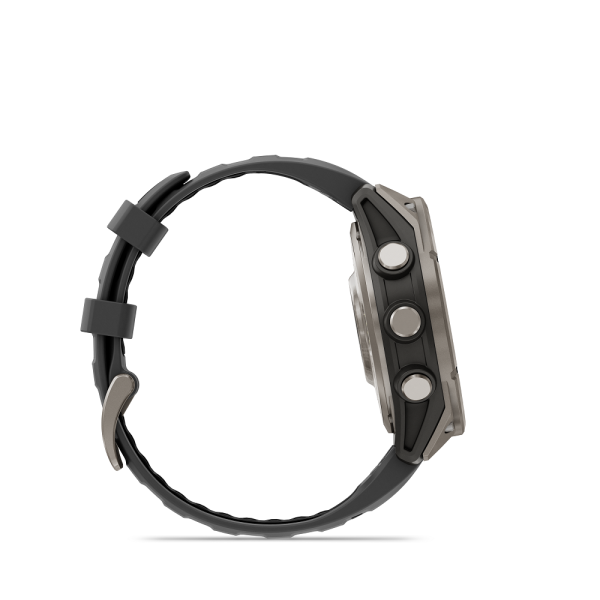 fēnix® 8 Pro 47mm AMOLED Sapphire Titanium with Graphite and Black