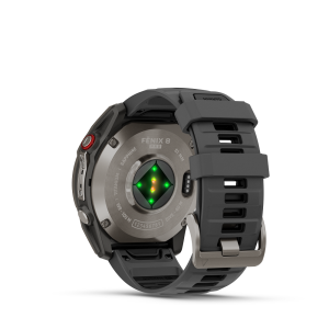 fēnix® 8 Pro 51mm AMOLED Sapphire Titanium with Graphite and Black