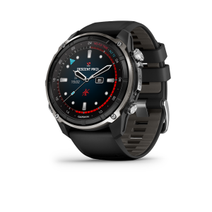 Descent Mk3i 51mm Titanium PVD Silver and Black with Black and Pebble Gray