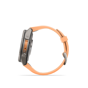 fēnix® 9 Pro inReach 43mm AMOLED Sapphire Titanium with Shell Pink and Autumn Orange - Image 5
